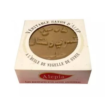 Alepia -  Alepia Mydło Alep tradycyjne z olejem z czarnuszki, 125 g